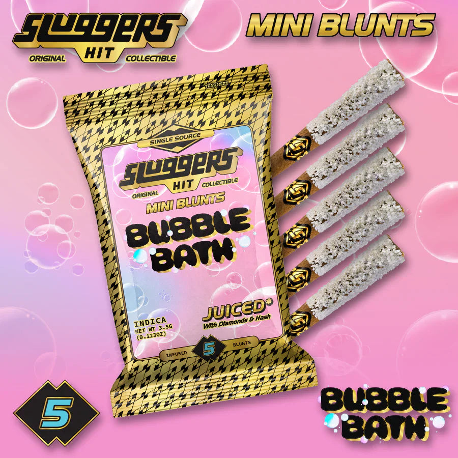 Bubble Bath Indica Mini Blunt 5-Pack