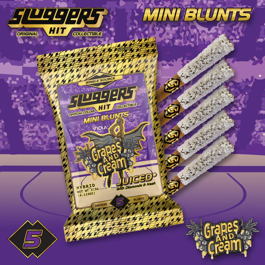 Grapes & Cream Hybrid Mini Blunt 5-Pack