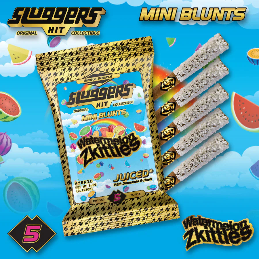 Watermelon Zkittles Hybrid Mini Blunt 5-Pack