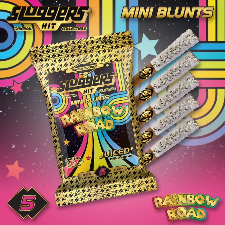 Rainbow Road Sativa Mini Blunt 5-Pack