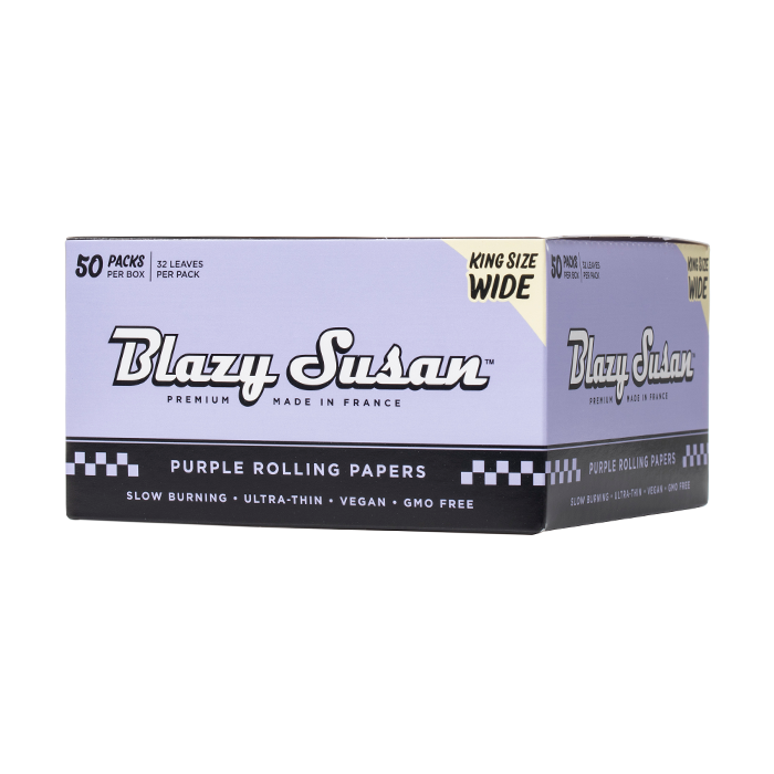 Blazy Susan King Size Wide Rolling Papers - 1600ct Box