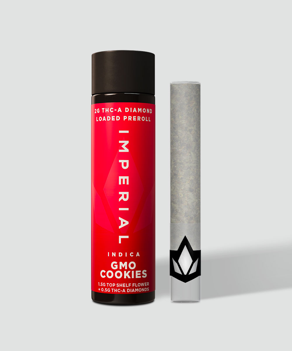 GMO COOKIES 2G THCA LOADED PREROLLS