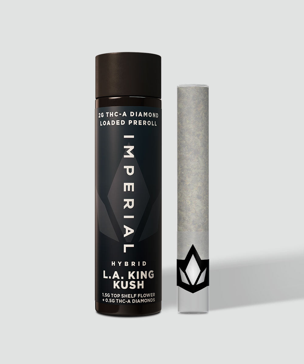 LA KING KUSH 2G THCA LOADED PREROLLS
