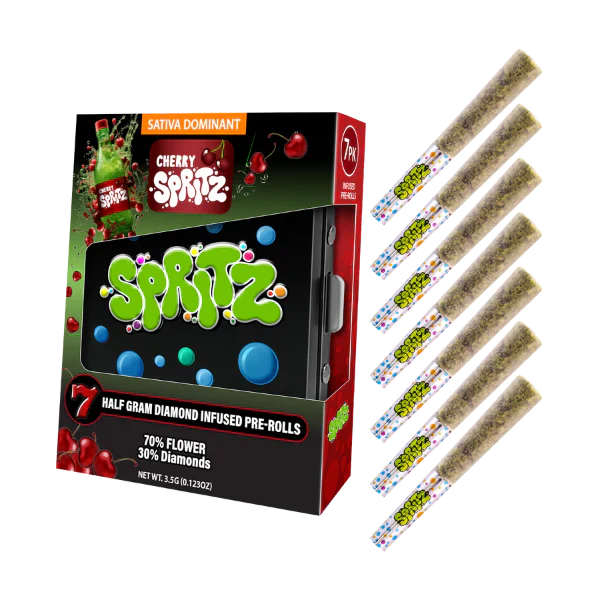 7pk Infused Preroll Cherry Spritz Sativa