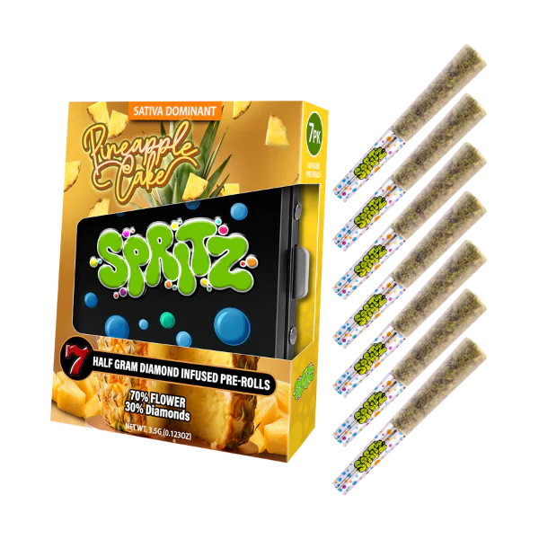 7pk Infused Preroll Pineapple Cake Sativa
