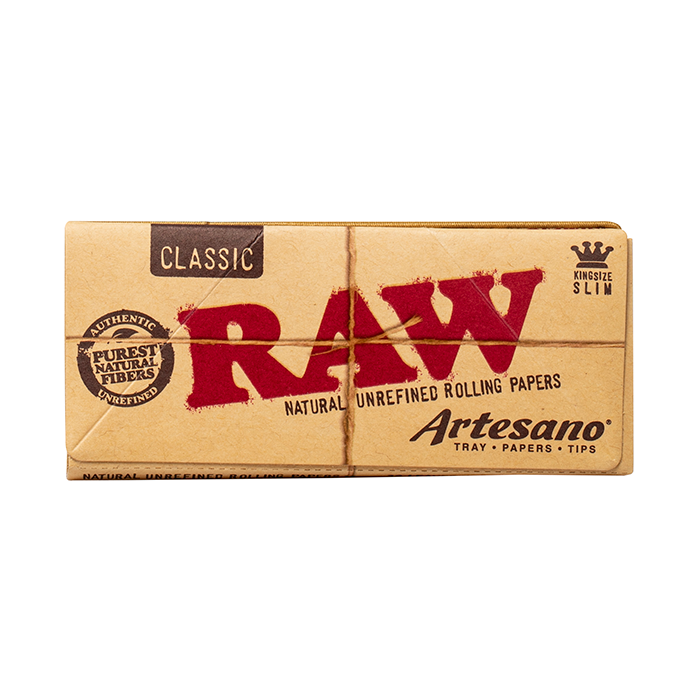 RAW Artesano Tray Rolling Papers - 480ct Box
