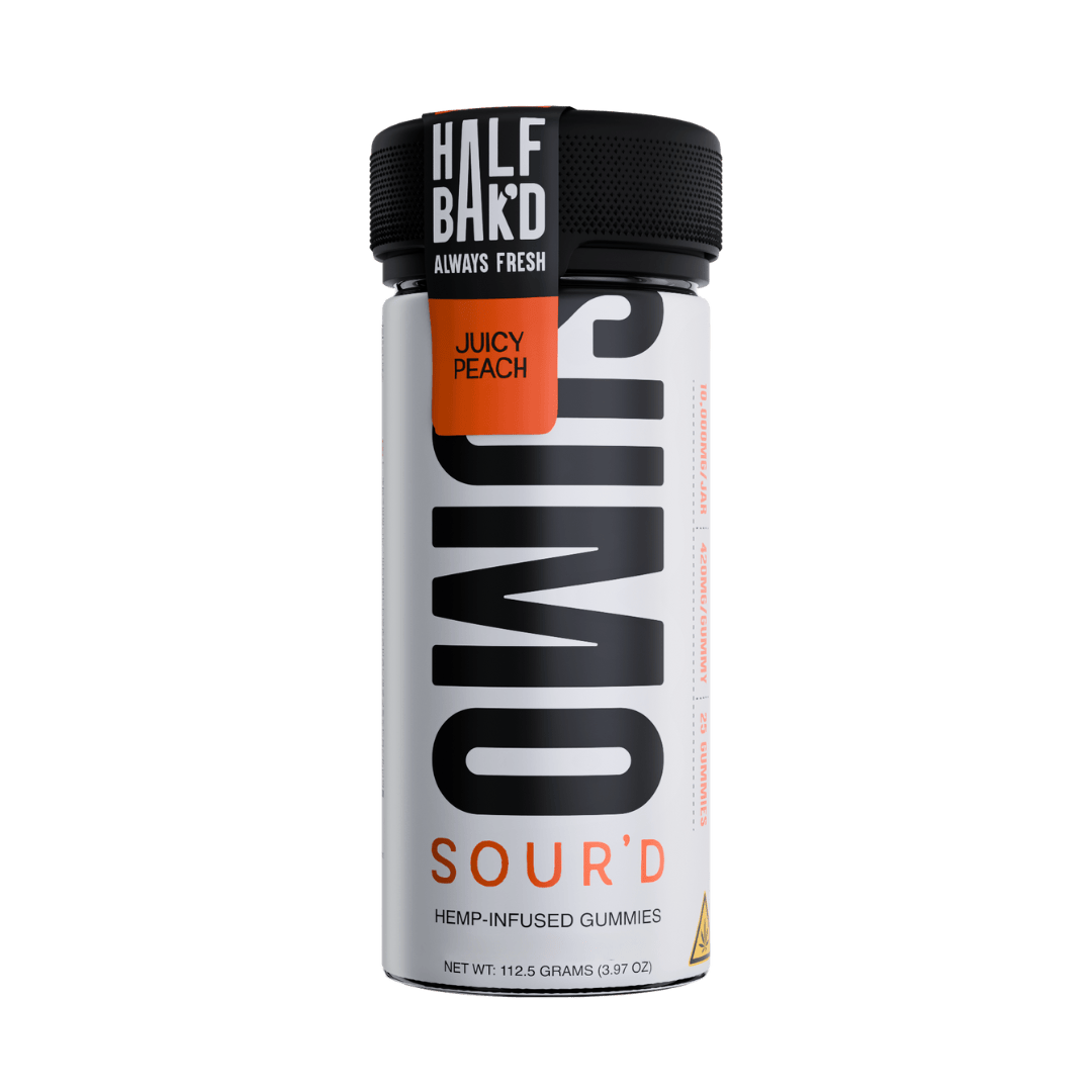Juicy Peach – SOUR’D Sumo Gummies